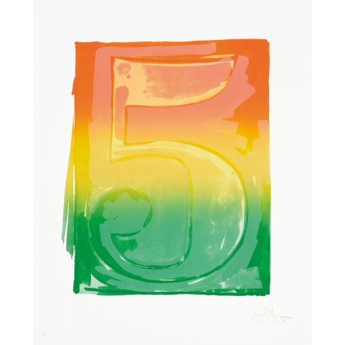 Jasper Johns, Figure 5 Jasper Johns, Figure 5