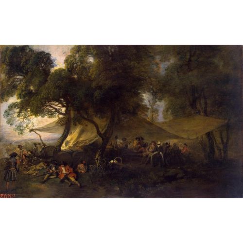 Jean-Antoine Watteau, Respite From War