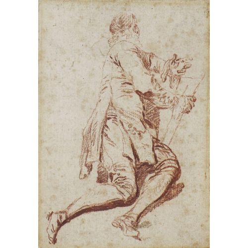 Jean-Antoine Watteau, Study Of A Gentleman