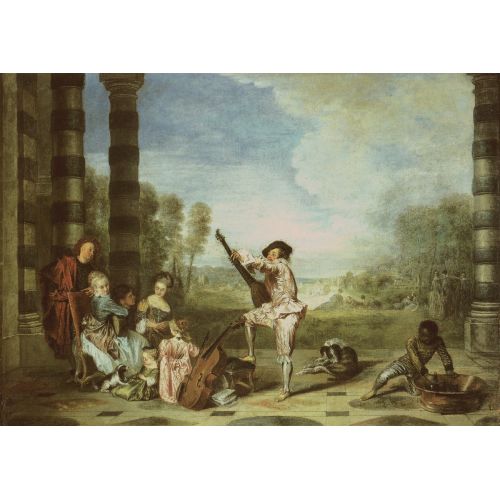 Jean-Antoine Watteau, Hayatın Cazibeleri