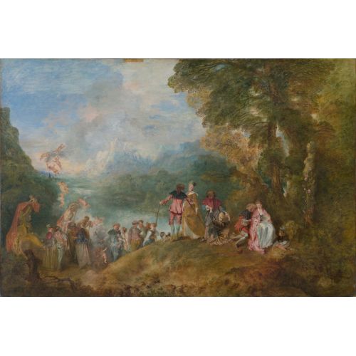 Jean-Antoine Watteau, Cythera'ya Yolculuk
