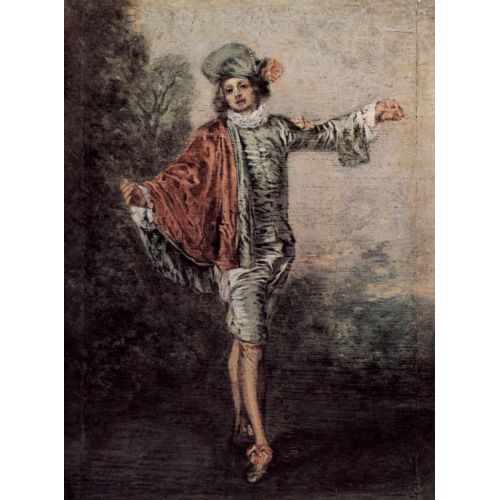Jean-Antoine Watteau, The Indifferent Man Jean-Antoine Watteau, The Indifferent Man