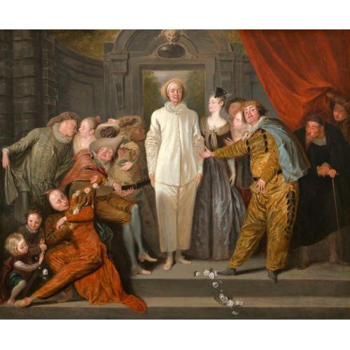 Jean-Antoine Watteau, The Italian Comedians Jean-Antoine Watteau, The Italian Comedians
