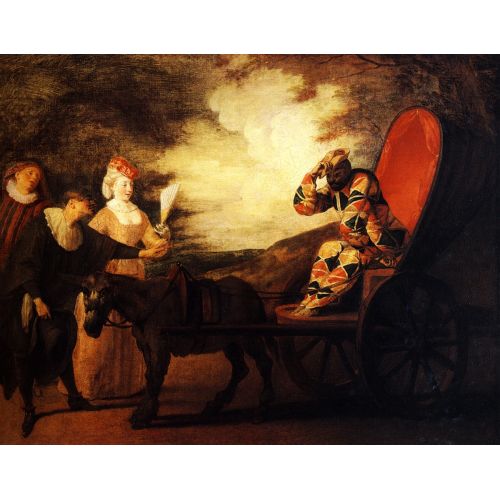 Jean-Antoine Watteau, Ay'da İmparator Arlecchino Jean-Antoine Watteau, Ay'da İmparator Arlecchino