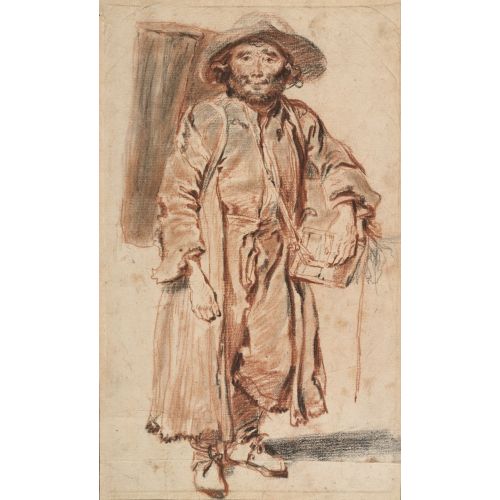 Jean-Antoine Watteau, The Old Savoyard Jean-Antoine Watteau, The Old Savoyard