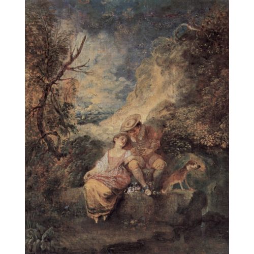 Jean-Antoine Watteau, The Robber Of The Sparrow's Nest Jean-Antoine Watteau, The Robber Of The Sparrow's Nest