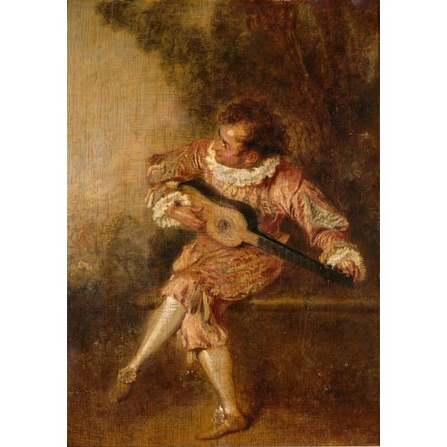 Jean-Antoine Watteau, The Serenader Jean-Antoine Watteau, The Serenader