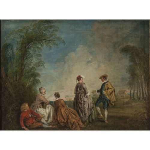 Jean-Antoine Watteau, Mahcup İstek