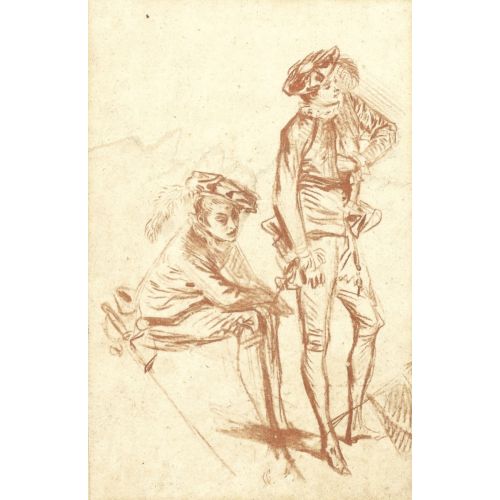Jean-Antoine Watteau, İki Aktör