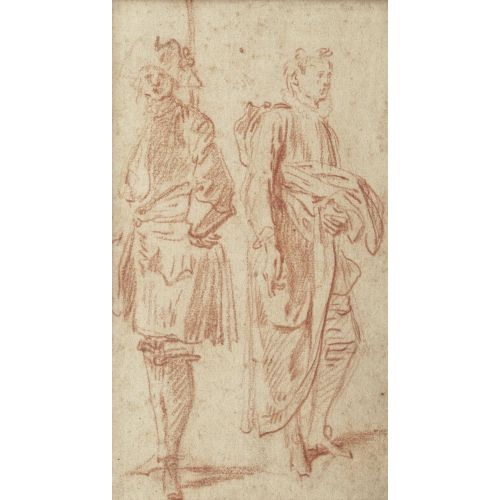 Jean-Antoine Watteau, Ayakta Duran İki Asker Jean-Antoine Watteau, Ayakta Duran İki Asker