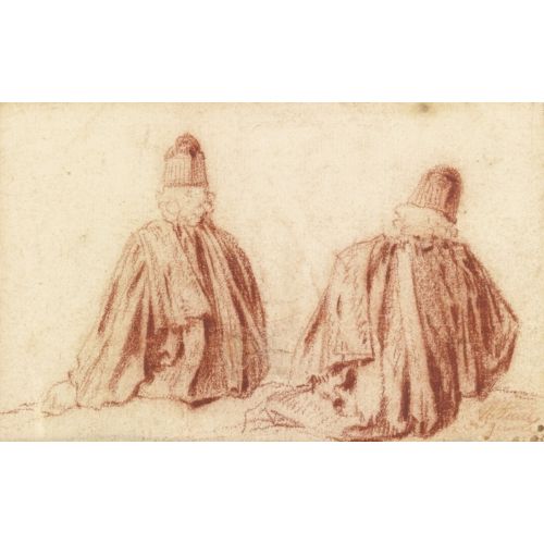 Jean-Antoine Watteau, Bir Yargıcın İki Çalışması