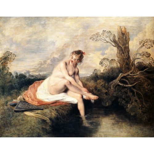 Jean-Antoine Watteau, Diana Bathing Jean-Antoine Watteau, Diana Bathing