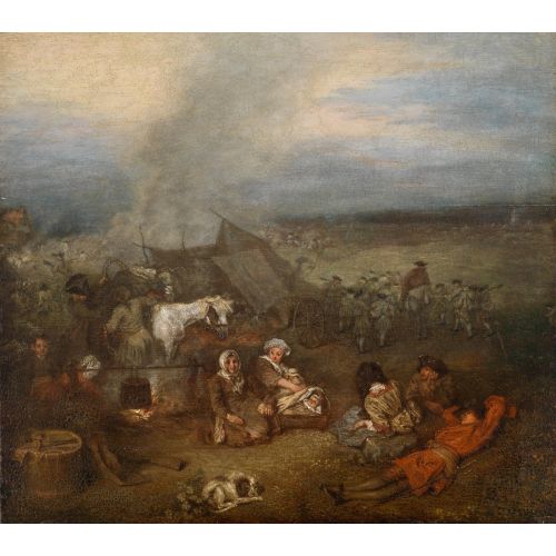 Jean-Antoine Watteau, Eşlik Edenler
