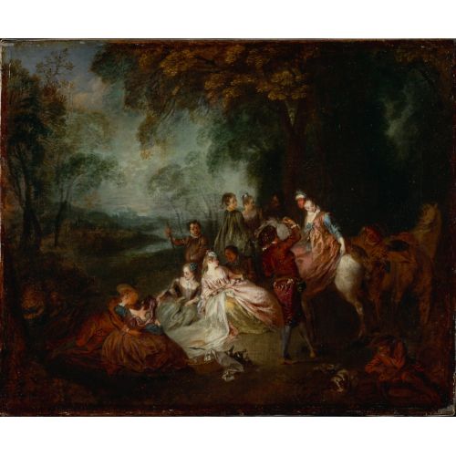 Jean-Antoine Watteau, Kırsal Şölen