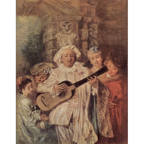 Jean-Antoine Watteau, Gilles Ve Ailesi