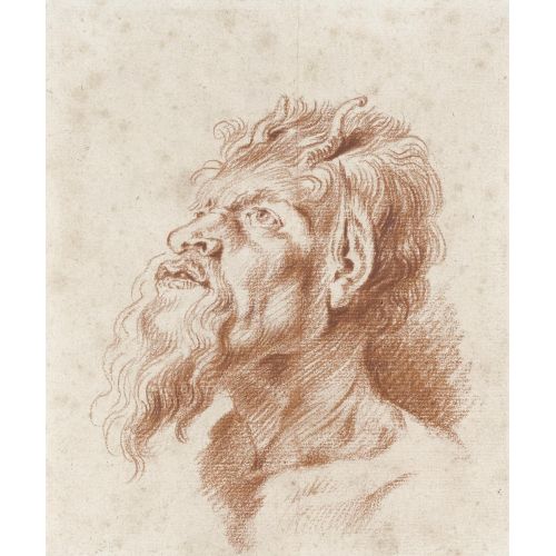 Jean-Antoine Watteau, Bir Satirin Baş Çalışması