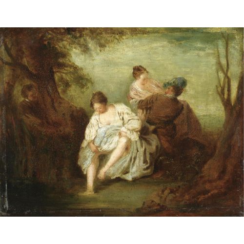 Jean-Antoine Watteau, Hoş Bir Karşılaşma