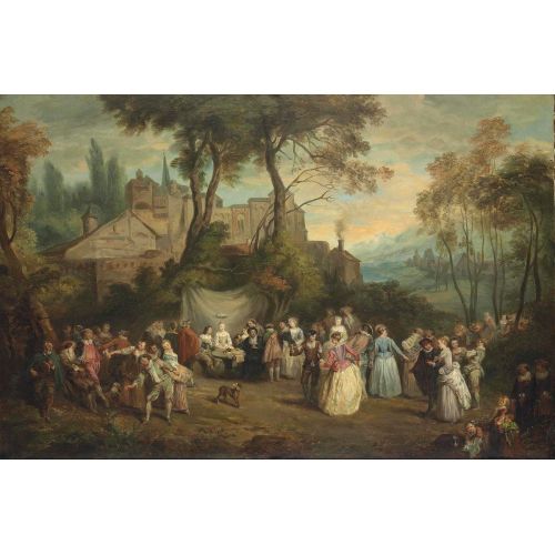 Jean-Antoine Watteau, Köylü Kızın Nişanı