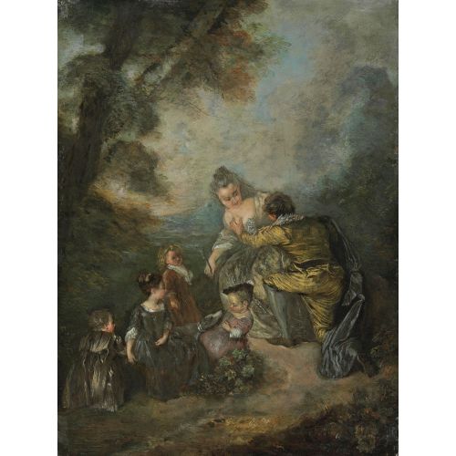 Jean-Antoine Watteau, La Declaration Jean-Antoine Watteau, La Declaration