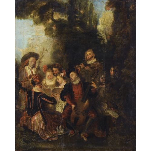 Jean-Antoine Watteau, Kırsal Konser