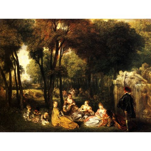 Jean-Antoine Watteau, Champs Elysees