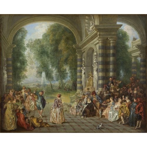 Jean-Antoine Watteau, Les Plaisirs Du Bal Jean-Antoine Watteau, Les Plaisirs Du Bal