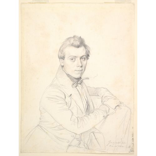 Jean Auguste Dominique Ingres, Architect Charles Victor Famin