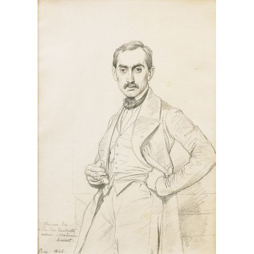 Jean Auguste Dominique Ingres, Alphonse Hennet De Goutel'in Portresi Jean Auguste Dominique Ingres, Alphonse Hennet De Goutel'in Portresi