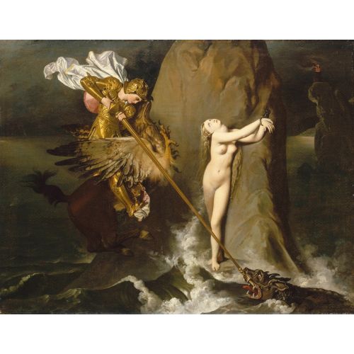 Jean Auguste Dominique Ingres, Angelica'yı Kurtaran Roger Jean Auguste Dominique Ingres, Angelica'yı Kurtaran Roger