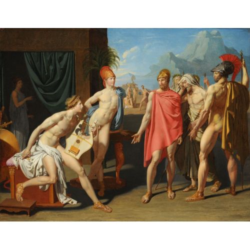 Jean Auguste Dominique Ingres, Agamemnon'un Elçileri Akhilleus'un Çadırında Jean Auguste Dominique Ingres, Agamemnon'un Elçileri Akhilleus'un Çadırında
