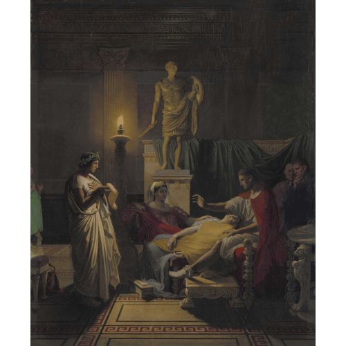 Jean Auguste Dominique Ingres, Aeneid'den Okuyan Virgil Jean Auguste Dominique Ingres, Aeneid'den Okuyan Virgil