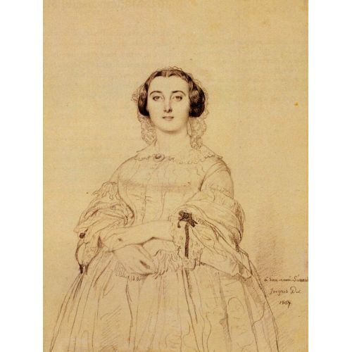 Jean Auguste Dominique Ingres, Madame Carla Neoclassicism Art Movements Jean Auguste Dominique Ingres, Madame Carla