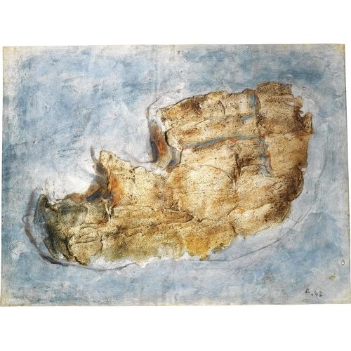Jean Fautrier, Mutsuz Olan Adam Lekecilik Jean Fautrier, Mutsuz Olan Adam Lekecilik Sanat Akımları