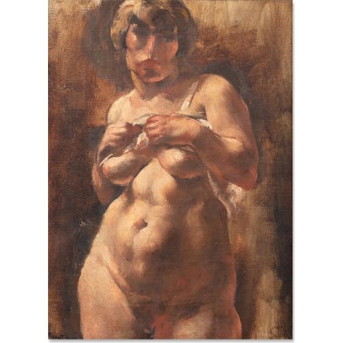 Jean Fautrier, Gömlekli Çıplak Lekecilik Jean Fautrier, Gömlekli Çıplak Lekecilik Sanat Akımları