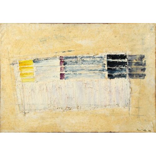 Jean Fautrier, Küçük Renkli Fantezi Lekecilik Jean Fautrier, Küçük Renkli Fantezi Lekecilik Sanat Akımları