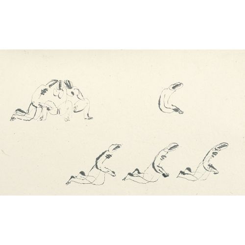 Jean Fautrier, Beş Çıplak Çalışması Lekecilik Jean Fautrier, Beş Çıplak Çalışması Lekecilik Sanat Akımları
