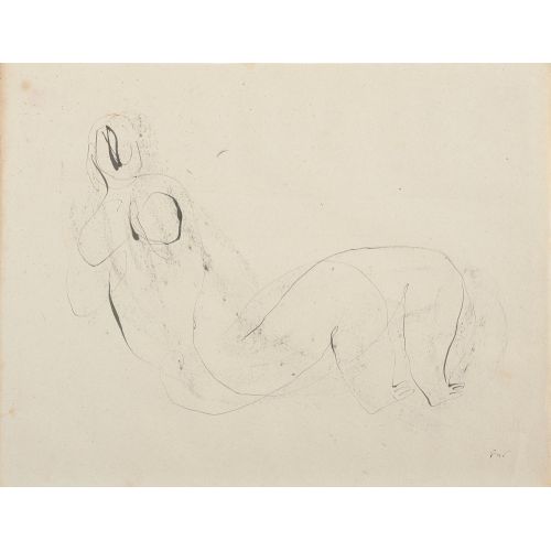 Jean Fautrier, İsimsiz 18 Lekecilik Jean Fautrier, İsimsiz 18 Lekecilik Sanat Akımları