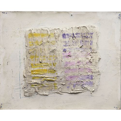 Jean Fautrier, Renkli Çizgiler, 4 kenarlı tablo Lekecilik Jean Fautrier, Renkli Çizgiler, 4 kenarlı tablo Lekecilik Sanat Akımları