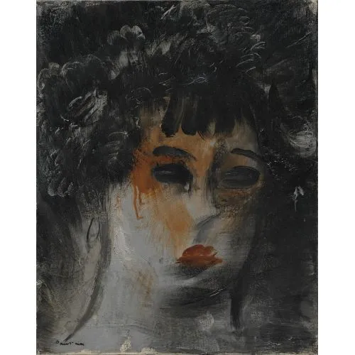 Jean Fautrier, Tete noire 1 Tachisme Jean Fautrier, Tete noire 1 Tachisme Art Movements