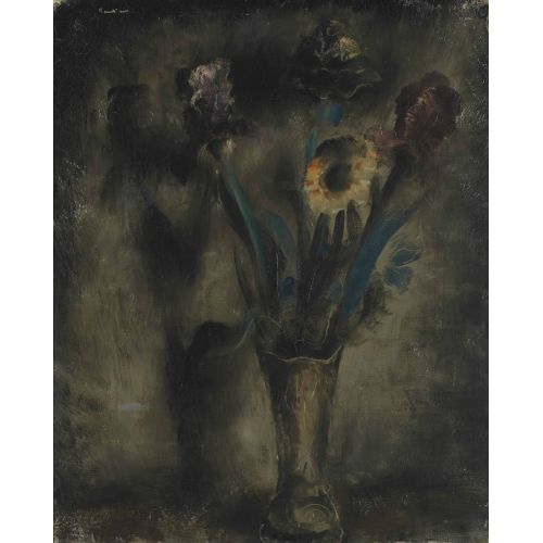 Jean Fautrier, İris Vazosu Lekecilik Jean Fautrier, İris Vazosu Lekecilik Sanat Akımları