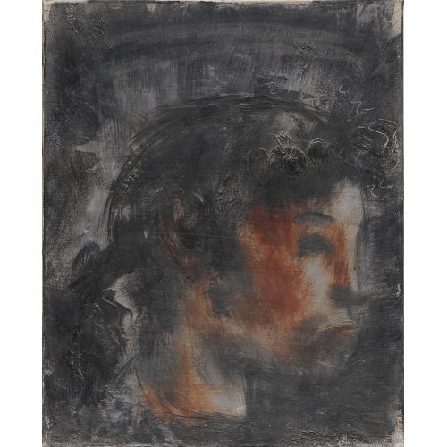 Jean Fautrier, Profilden Kadın  Lekecilik Sanat Akımları