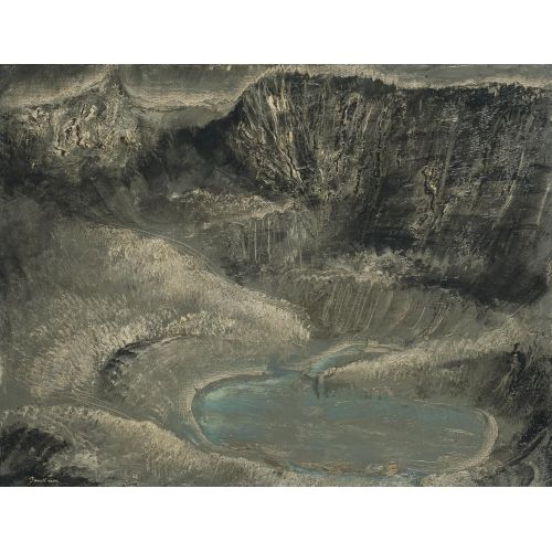 Jean Fautrier, Mavi Göl I Lekecilik Jean Fautrier, Mavi Göl I Lekecilik Sanat Akımları