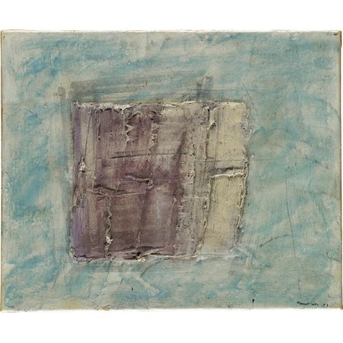 Jean Fautrier, Küçük Mor Bölmeli Kutu Lekecilik Jean Fautrier, Küçük Mor Bölmeli Kutu Lekecilik Sanat Akımları