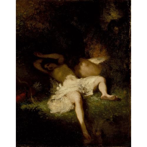 Jean Francois Millet, Diana Resting