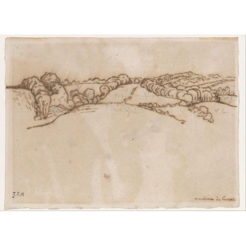 Jean Francois Millet, Environs De Cusset