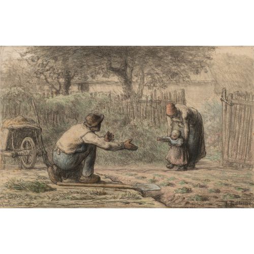 Jean Francois Millet, First Steps