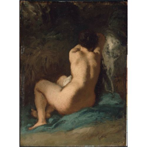 Jean François Millet Oturan Çıplak Jean François Millet Oturan Çıplak