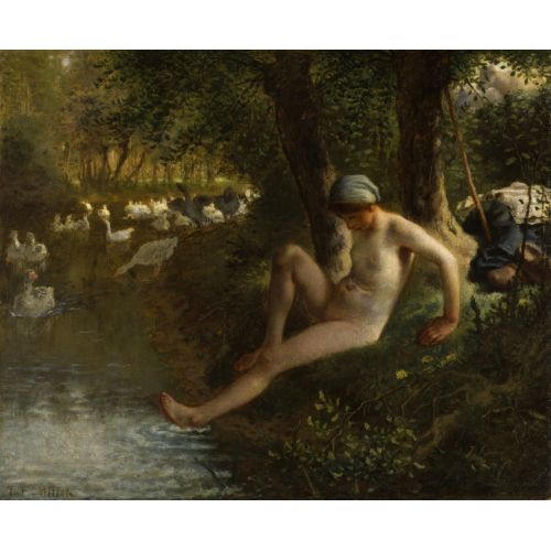 Jean François Millet Kaz Kızı Walters Jean François Millet Kaz Kızı Walters