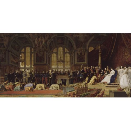 Jean Leon Gerome, Reception Of The Siamese Ambassadors At Fontainebleau