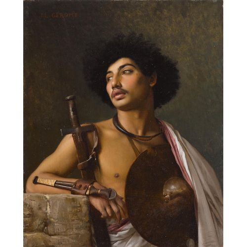 Jean Leon Gerome, A Bischari Warrior